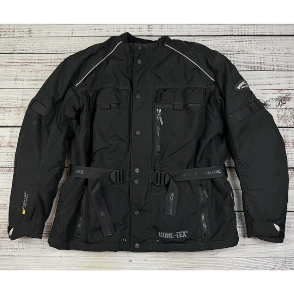HEIN‎ GERICKE TOURER GORETEX CORDURA MOTORBIKE PADDED JACKET Sz XL 56” Chest - Picture 1 of 5